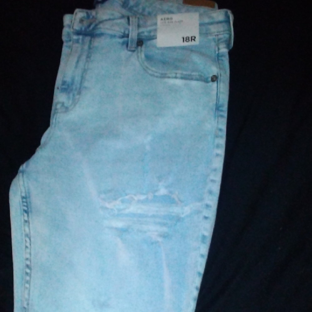 Aeropostale Light Blue Women's Flare Jeans